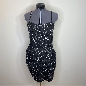 Black Star Divided Dress